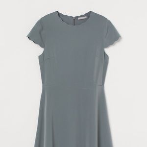 H&M - Scalloped Edge Dress